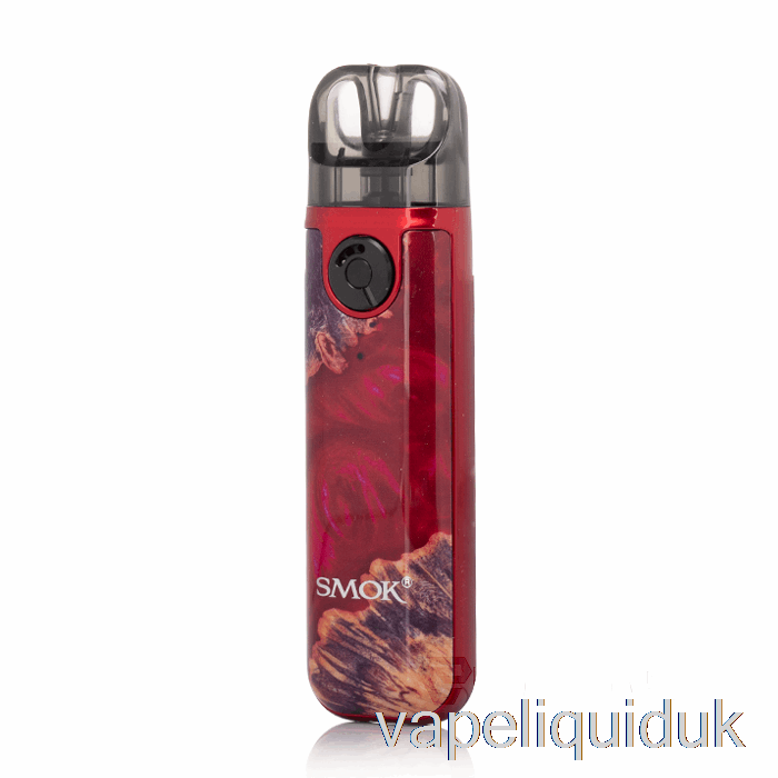SMOK NOVO 4 Mini 25W Kit Red Stabilizing Wood Vape Juice